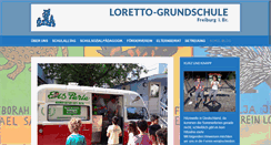 Desktop Screenshot of loretto-grundschule.de